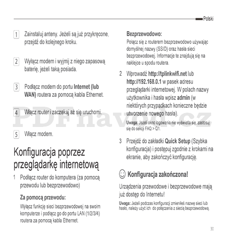 Návod na TP-LINK TL-WR841N - manuál v češtině.