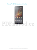 Sony Xperia™ ZL C6506