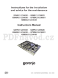 Gorenje G64AX1