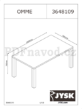 JYSK Omme (90x160x76)