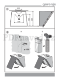 Gorenje DVG8565B