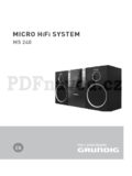 Grundig MS 240 MICRO HİFİ