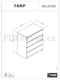 JYSK Tarp (80x100x48)