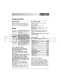 Zanussi ZWF5185