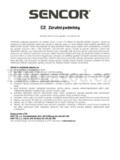 Sencor SHC XD013