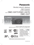 Panasonic DMC-GX7K
