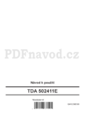 Bosch TDA 502411E