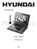 Hyundai PDP 733SU DVBT