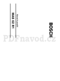Bosch MAS 62R1N