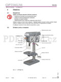 Optimum OPTI B23 PRO (Vario) Sloupová vrtacka O