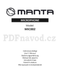 Manta MIC002