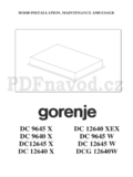 Gorenje DC9645X