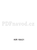 Bosch KIR 18A21