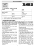 Zanussi ZWN 2106
