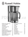 Russell Hobbs 19650-56 Black Glass