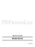 Bosch MUM 56340