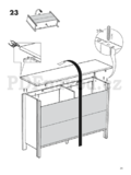 IKEA BRUSALI (120x36x85)