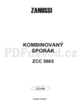 Zanussi ZCC 5603