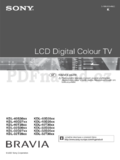 Sony KDL-32D2710