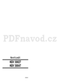 Bosch KGV 36X27