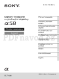 Sony SLT-A58