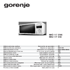 Gorenje MO 17 DW