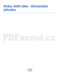 Nokia 3600 slide