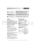 Zanussi ZWF5105