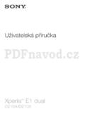 Sony Xperia™ E1 dual D2104