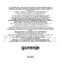 Gorenje DKG 6545 E