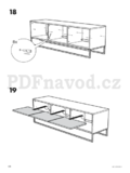IKEA HAGGE (150x40x50)