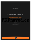 Lenovo TAB 2 A10-70L