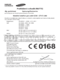 Samsung E1280 (GT-E1280)