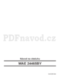 Bosch WAE24465BY