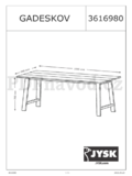 JYSK Gadeskov (90x190x75)